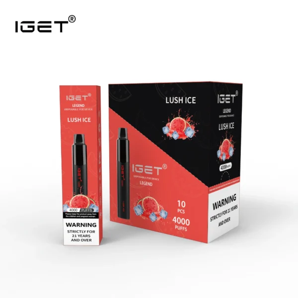 IGET Legend 3500 Puffs Disposable 10 x IGET Legend - Image 3